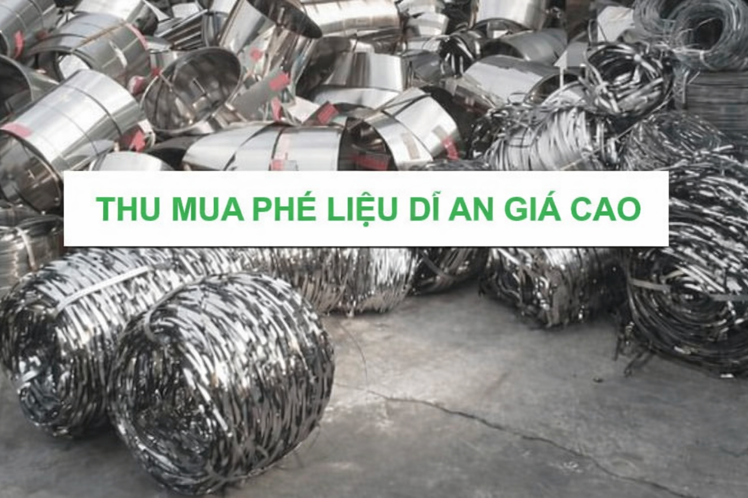 thu mua phế liệu dĩ an